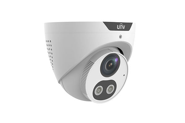 Uniview 8MP HD Intelligent Light and Audible Warning Fixed Eyeball Network IP Camera