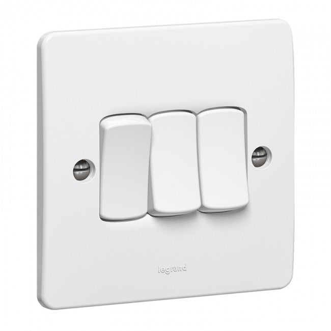 Legrand Synergy Switches - Choose from 1 Gang to 6 Gang