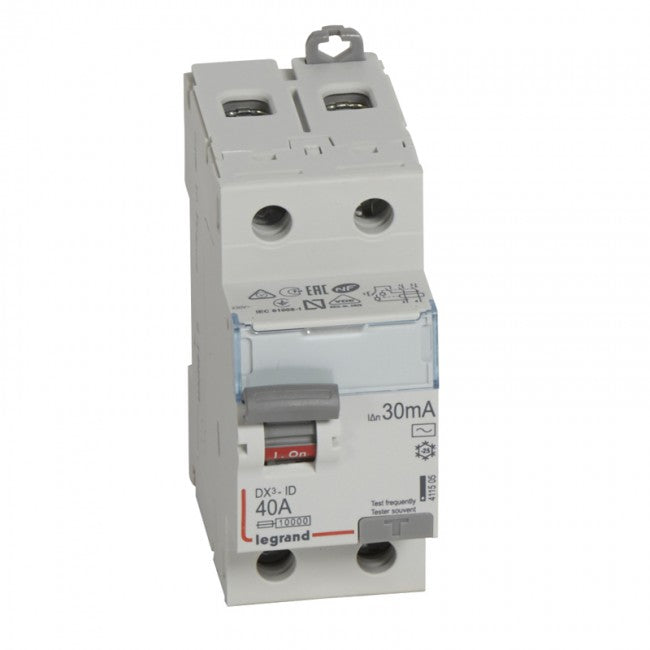 Legrand RCD DX³- ID AC Type 30mA 2P - 40A