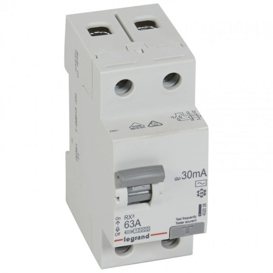 Legrand RCD RX³ AC Type 2P 30mA - 63A