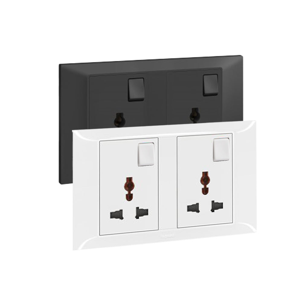 Legrand Belanko S Multistandard Socket (Double)