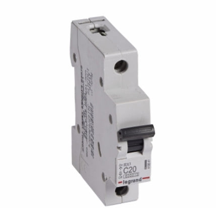 Legrand Breaker - MCB RX³ - 6 kA C Curve 1P - 20A