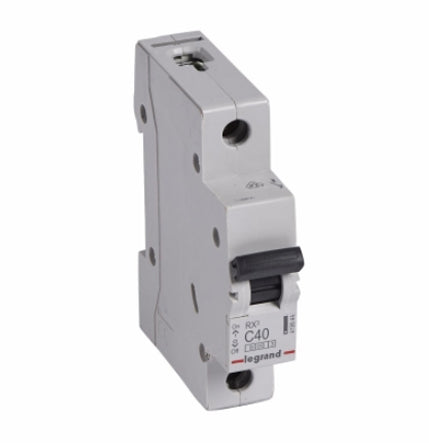 Legrand Breaker - MCB RX³ - 6 kA C Curve 1P - 40A