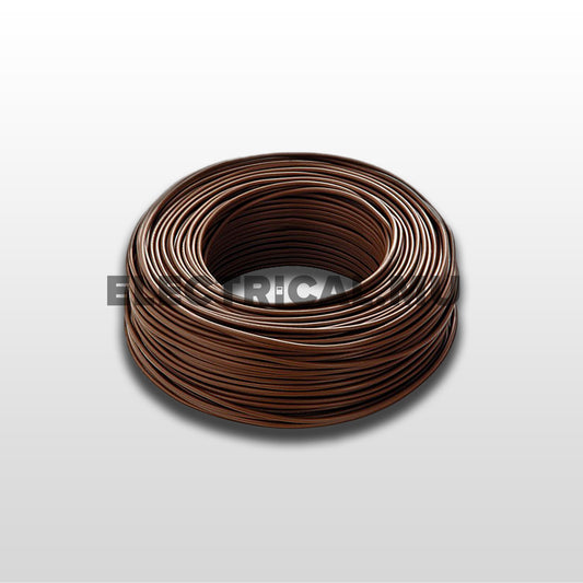 RR Kabel Single Core 6mm (100m Roll) - Brown