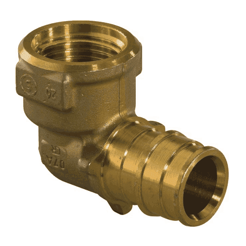 Uponor Brass Elbow Female Thread (for tap)