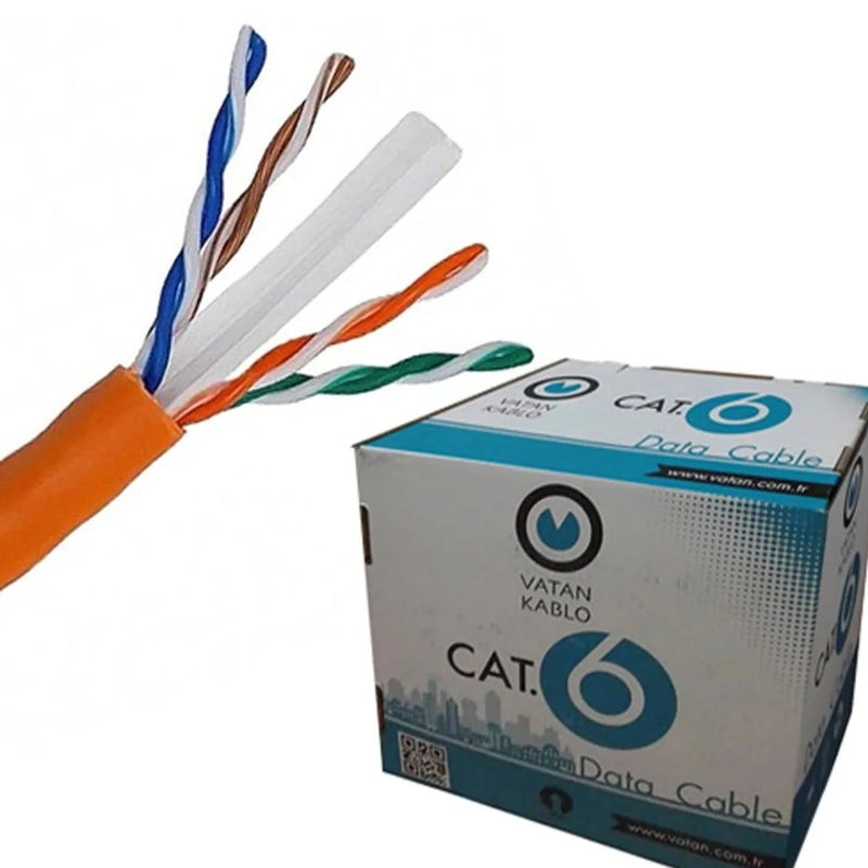 Vatan Kablo LAN Cable CAT6 Pure Copper (305m)