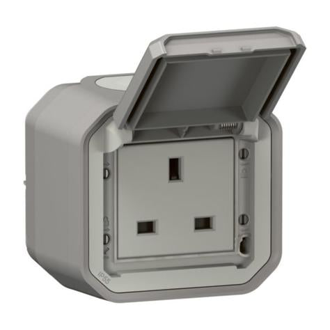 Legrand Waterproof Socket Plexo IP55 - BS - 13A