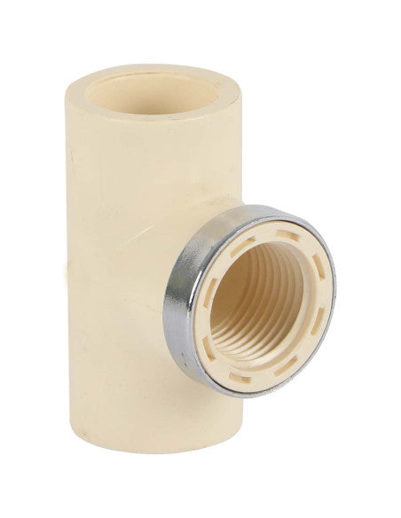 CPVC  Fittings EQUAL TEE 90° ADAPTOR - 20x1/2"