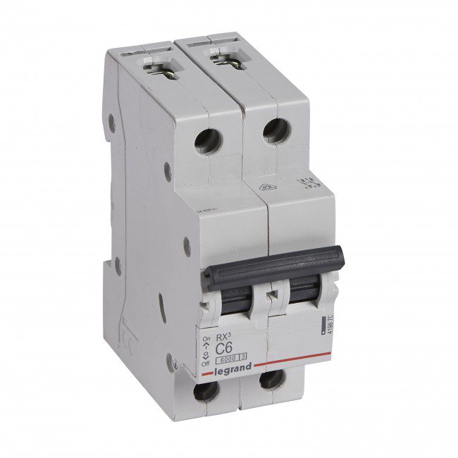 Legrand Breaker - MCB RX³ - 10kA C Curve 2P - 50A