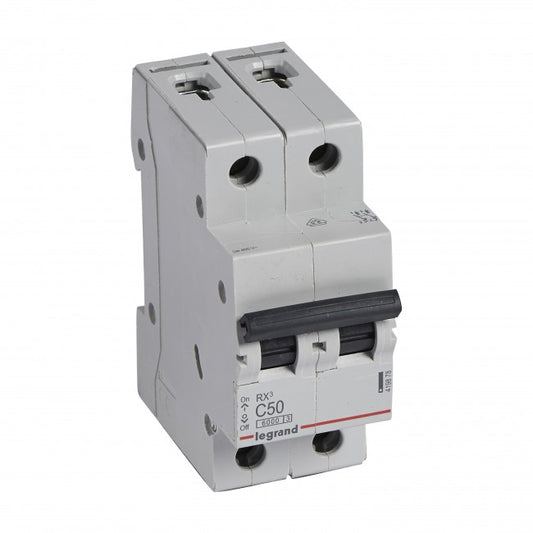 Legrand Breaker - MCB RX³ - 10kA C Curve 2P - 63A