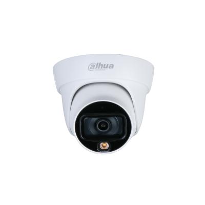 Dahua 2MP Full-Color HDCVI Dome Camera (DH-HAC-HDW1209TLQP-A-LED)