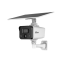 Dahua 4MP Smart Dual Light Fixed-focal Bullet 4G Solar Power IP Camera (IPC-HFW2441DG-4G-SP-B-MAX)