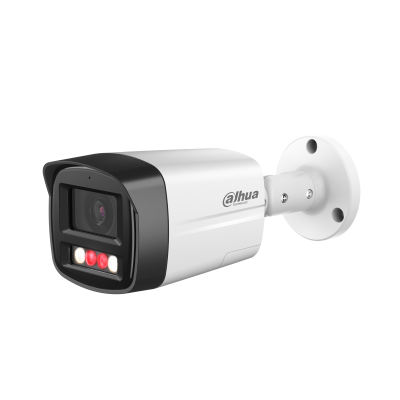 Dahua 4MP Smart Dual Light Active Deterrence Fixed-focal Bullet WizSense IP Camera (IPC-HFW2449TL-S-PV)