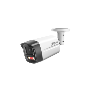 Dahua 4MP Smart Dual Light Active Deterrence Fixed-focal Bullet WizSense IP Camera (IPC-HFW2449TL-S-PV)