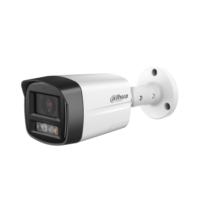Dahua 4MP Smart Dual Light Active Deterrence Fixed-focal Bullet WizSense IP Camera (IPC-HFW2449TL-S-PV)
