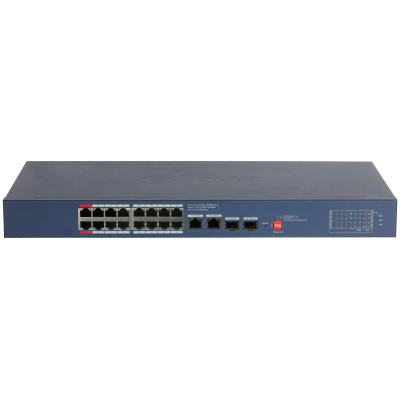 Dahua 20-Port Cloud Managed Desktop Gigabit Switch with 16-Port PoE (CS4220-16GT-190)