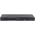 Dahua 20-Port Unmanaged Desktop Gigabit Switch with 16-Port PoE (S3220-16GT-240)