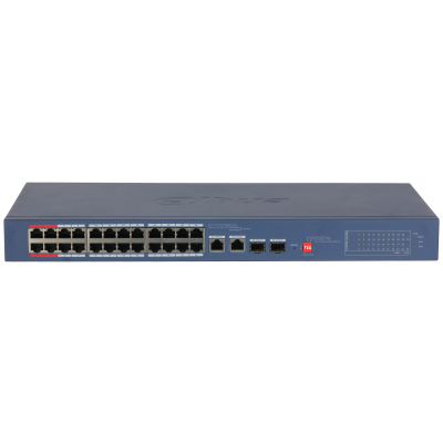 Dahua 26-Port Cloud Managed Desktop Switch with 24-Port PoE(CS4226-24ET-240)
