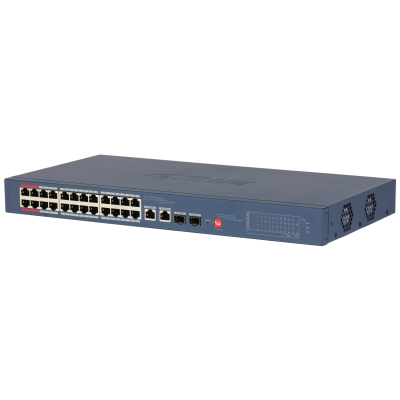 Dahua 26-Port Cloud Managed Desktop Switch with 24-Port PoE (CS4226-24ET-375)