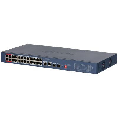 Dahua 28-Port Cloud Managed Desktop Gigabit Switch with 24-Port PoE (CS4228-24GT-375)