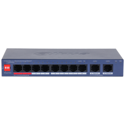 Dahua 10-Port Cloud Managed Desktop Gigabit Switch with 8-Port PoE (CS4010-8GT-110)