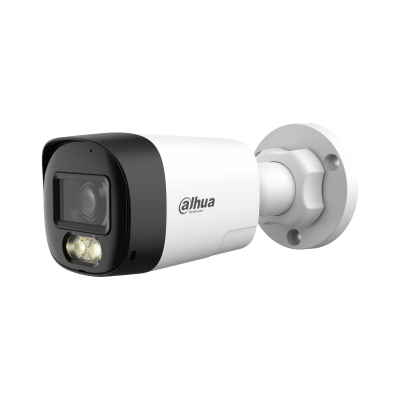 Dahua 2MP Smart Dual Light HDCVI Two-way Talk Fixed-focal Bullet Camera (HAC-HFW1200RL-IL-T)
