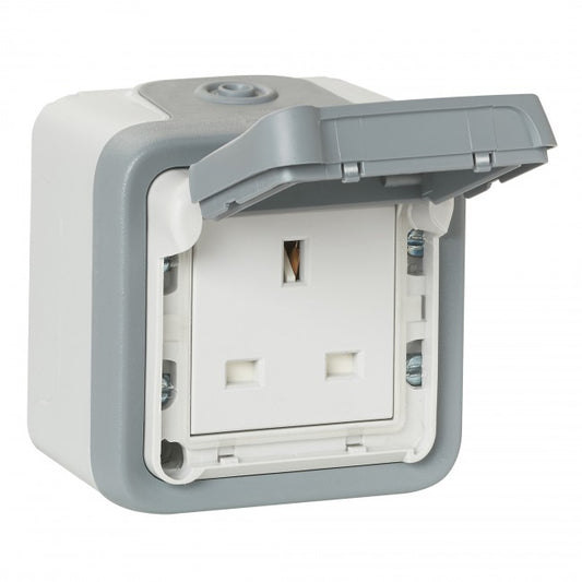 Legrand Plexo Surface British Standard Socket 13A IP55