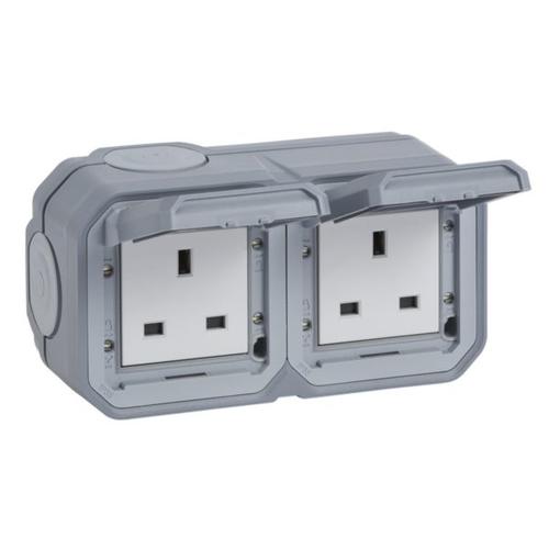 Ip55 Modular Socket Legrand Waterproof Socket Plexo IP55 - BS - 13A | electrical.mu ...