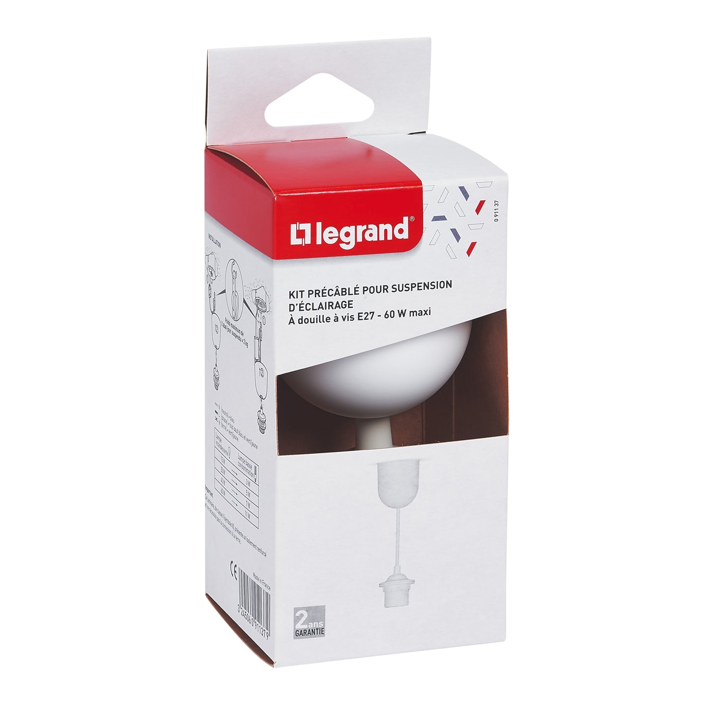 Legrand Kit de suspension douille DCL avec 1 douille E27