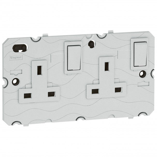 Legrand Arteor Switched Socket Double Pole 13A (Double)