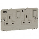 Legrand Arteor 13A Switched British Socket (Double)