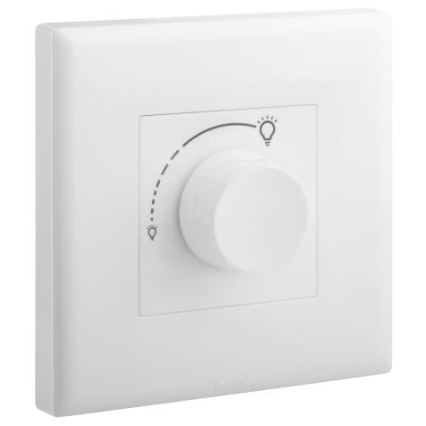 Legrand ELOÉ 1-Gang Universal Rotary Dimmer 200W (LED and Incandescent)