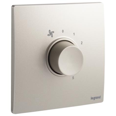 Legrand Mallia Senses 5-Speed Fan Controller - 100W