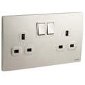 Legrand Mallia Senses British Standard Switched Socket 13A  2 Gang