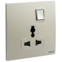 Legrand Mallia Senses Multistandard Socket (2P+E) 16A 1 Gang