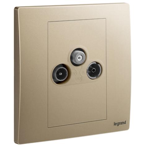 Legrand Mallia Senses TV Socket TV-R-SAT