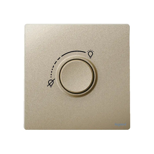 Legrand Mallia Senses Rotary Dimmer - RLC + LED 1 Gang