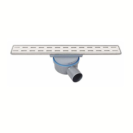 Sukar Line-4 Shower Drain 20cm Ø50 - Stainless Steel Case (Slot Grate)