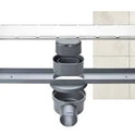Sukar Line-4P Shower Drain 60cm Ø50 - Plastic Case (Cube Grate)
