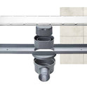 Sukar Line-4P Shower Drain 60cm Ø50  - Plastic Case (Slot Grate)