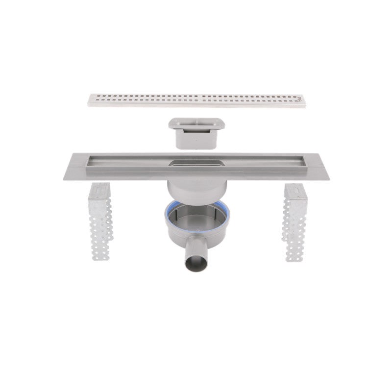 Sukar Line-3 Shower Drain 60cm Ø50  - Plastic Case (Cube Grate)