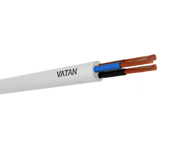 Vatan Kablo Cable 3 core - 1.0mm (100m Roll)