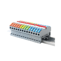 WICO 2-Pin Push-In Quick Wire Lever DIN Rail Connector – 0.08-2.5mm²