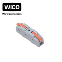 WICO 2-pin Bilateral Push-In Quick Wire Lever Connector – 0.08–2.5mm²