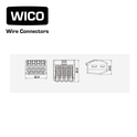 WICO 4-Pin Push-In Quick Wire Lever Connector – 0.08-2.5mm²