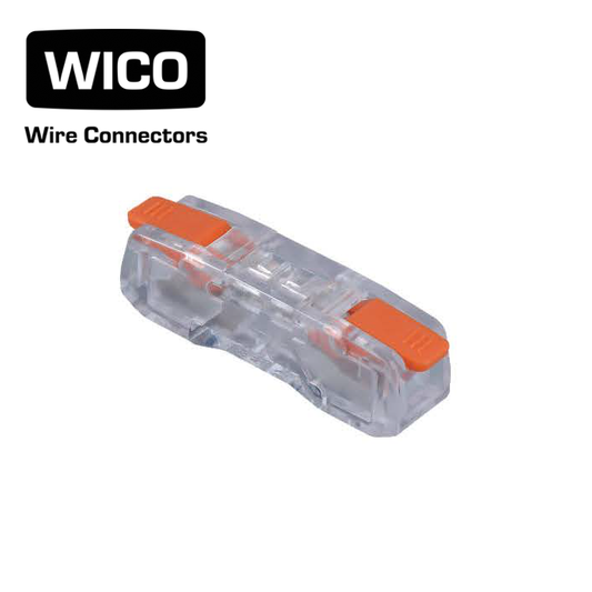 WICO 2-Pin Push-In Quick Wire Connector – 0.2–2.5mm²