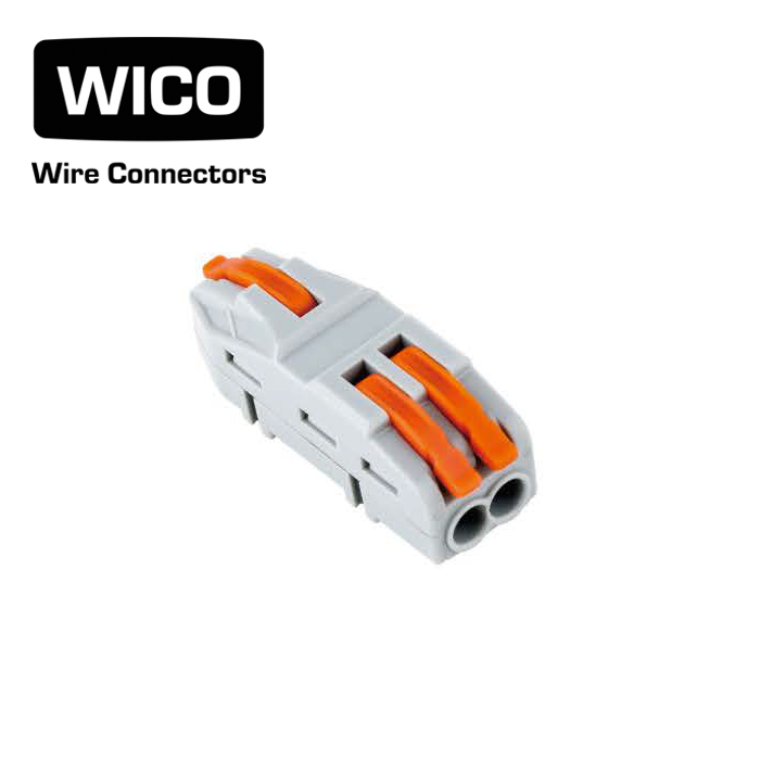 WICO 3-Pin Compact Splicing Wire Lever Connector – 0.08–2.5mm²