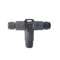 WICO 3-Pin T-Type Waterproof Wire Connector – IP68, 0.5–2.5mm²