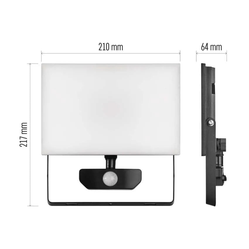 Legrand Emos Led Floodlight Tambo 51W PIR - Natural White (4000K)