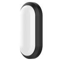 Ledvance Led Outdoor Black Oval Bulkhead 15W IP65 - (Warm White - 3000K)